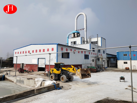 Customized Power Cassava Starch Making Machine For Processing Stainless