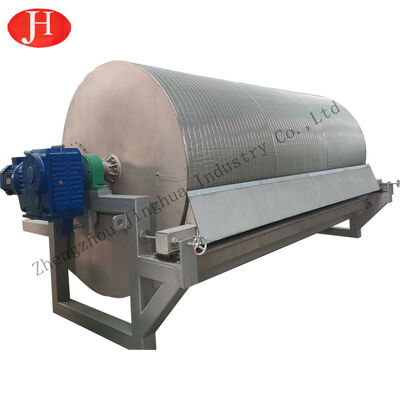 Stainless Steel Screen Sweet Potato Starch Vacuum Filter Machine Continuous Processing Type Separating Function Equipment