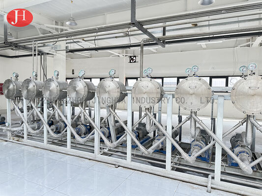 Stainless Steel Hydrocyclone Unit for Starch Slurry Washing & Concentration