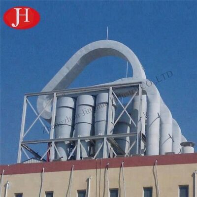 PLC Control Sweet Potato Flour Machinery Cleaning Milling Packing Equipment Supporting Automated Industrial Processing