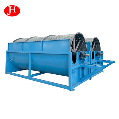 Cassava Starch Processing Plant Complete Production Line Automatic Peeling Rasping Separation Dewatering