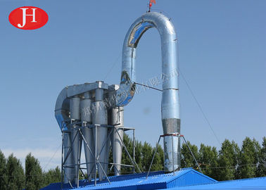 Airflow Dryer Machine For Powdery Drying ，Starch Dryer System Automatic Control