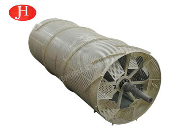 Industrial Rotary Drum Washing Machine For Flour Processing Line