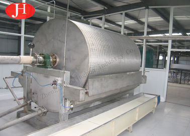 Compact Structure Vacuum Filter Dehydration Machine For Starch Processing Industry