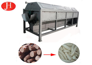 Stainless Steel Automatic Cassava Peeling Machine 4-5 t/h Capacity Customized