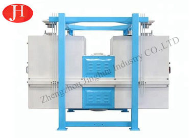 High Efficiency Corn Starch Sifter Machine Large Screen Area Stainless Steel 8 T/H