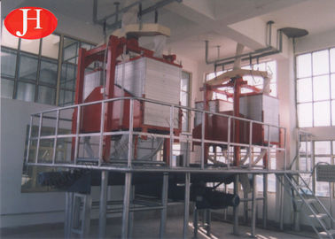 Automatic Wheat Starch Sifter Machine High Output Half Closed  11 T/H