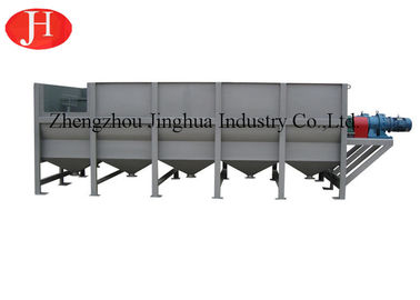 Electric Cassava Flour Processing Equipment Paddle Cleaning Machine Steady Operation