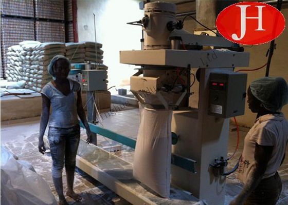 Weighing 50kg Packaging Cassava Starch Production Line