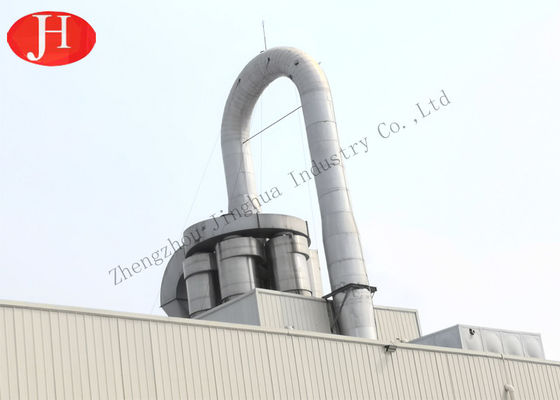 SS304 10t/H 269Kw Cassava Flour Airflow Dryer Machine