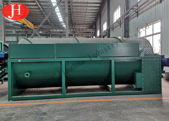 30Kw 50t/H Rotary Washer Sweet Potato Starch Machine