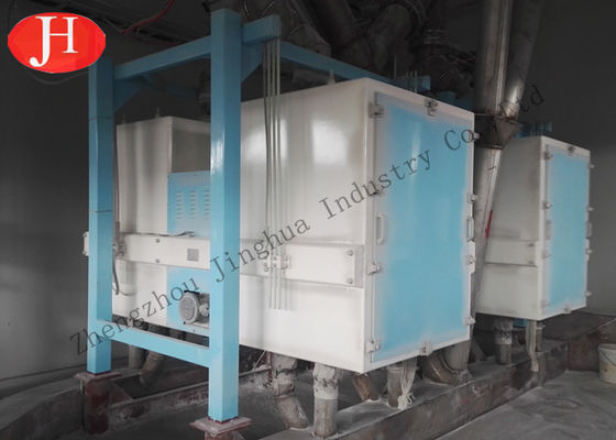Four Bin Powder Sifter Potato Starch Making Machine