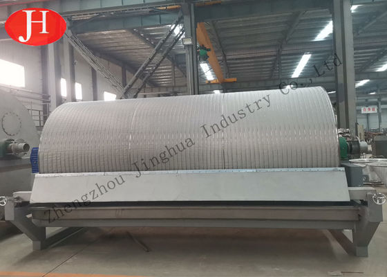 3000Kg Cassava Starch Milk Dehydrator Vacuum Filter Starch Processing Line