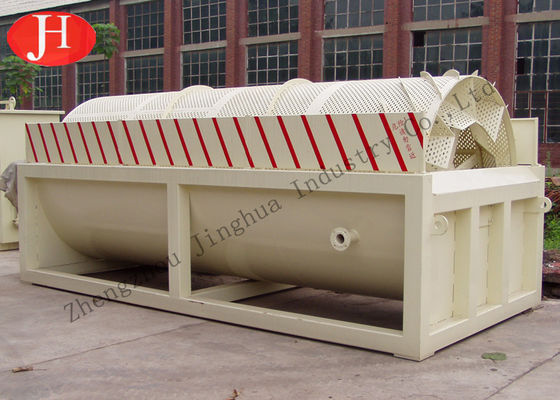 Rotary Washer Potato Starch Making Machine 25t/H 18.5kw