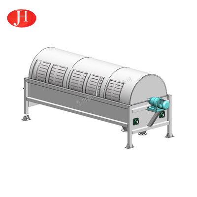Easy Operate Cassava Starch Milk Fine Fiber Sieve Processing Equipment Stainless Steel