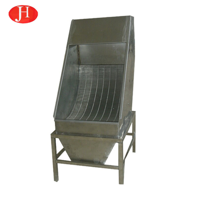 Food Processing Corn Flour Slurry Fiber Separator Gravity Arc Sieve Production Kine