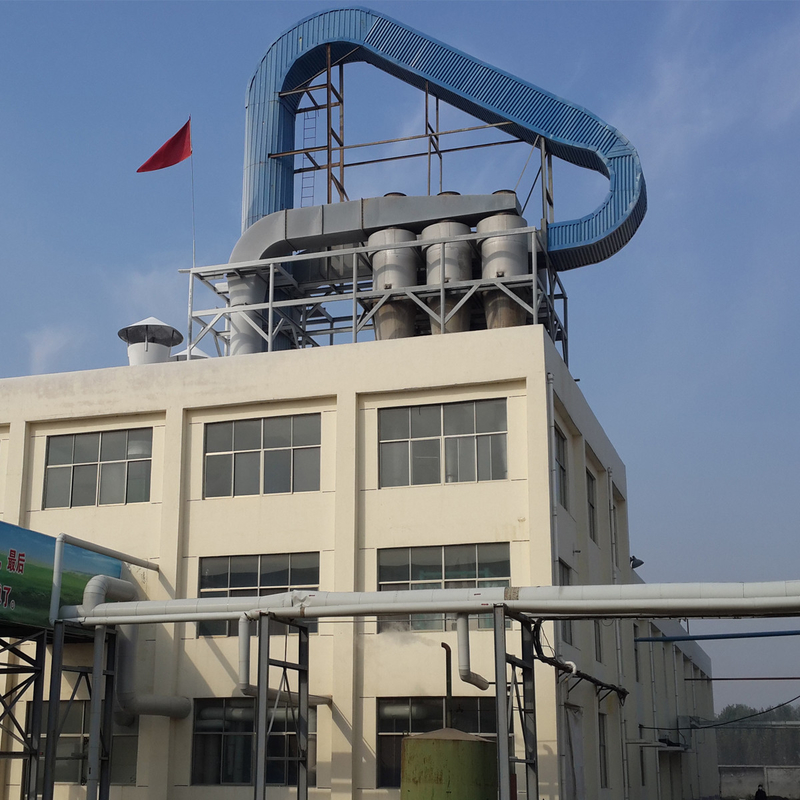 Hot Air Corn Starch Airflow Dryer Making Machine 3.2t / H Wheat Flour Processing Line