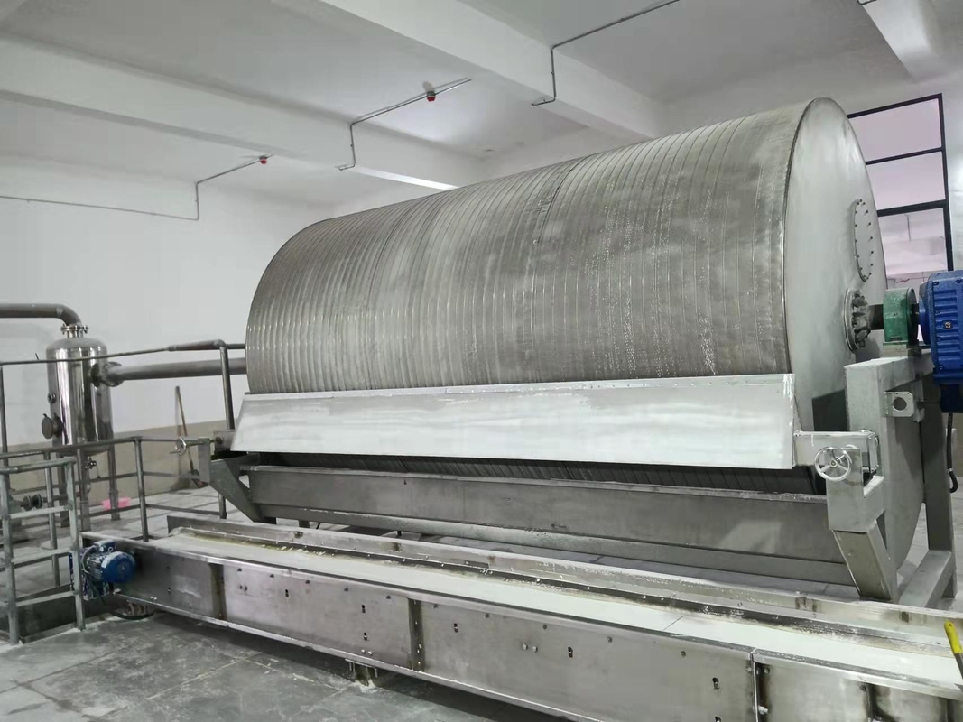 Vacuum Cassava Starch Processing Line Filter Machine Food Industry