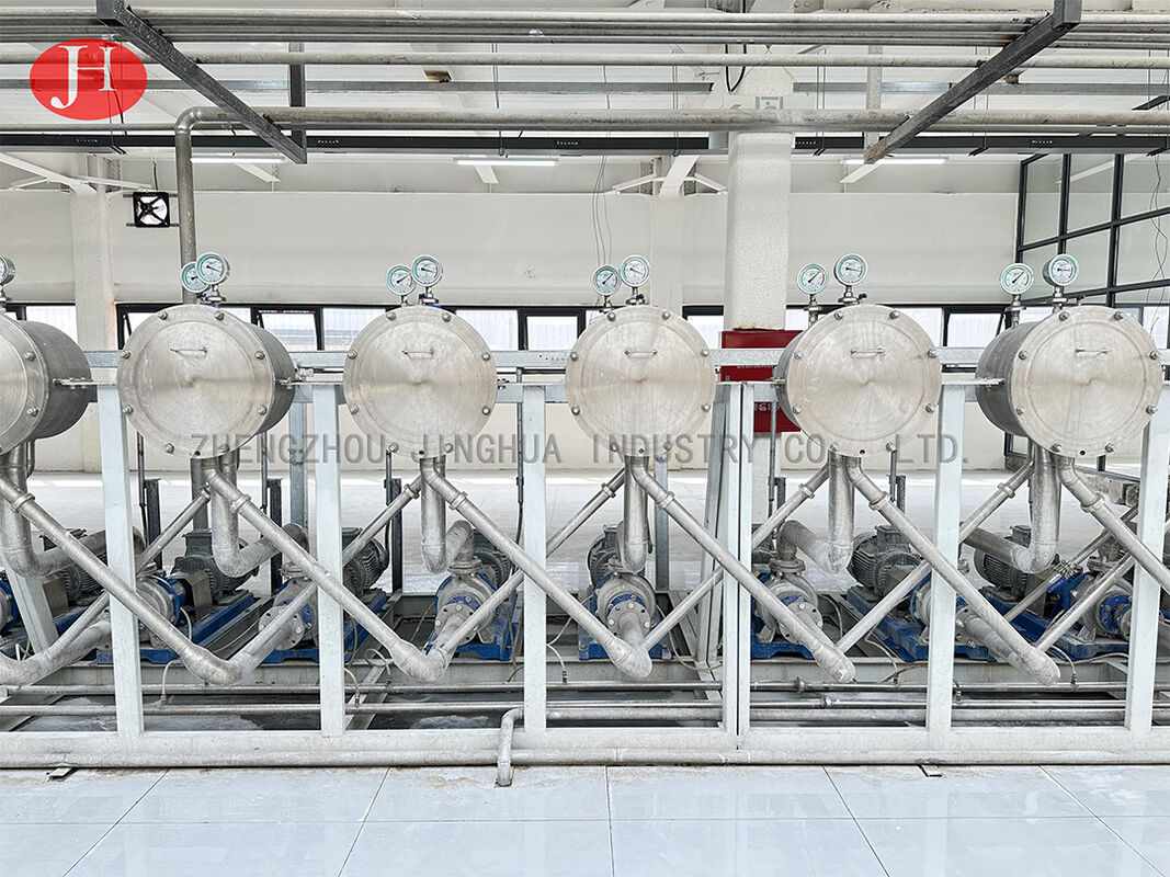 Hydration Cassava Starch Processing Equipment Milk Dewatering