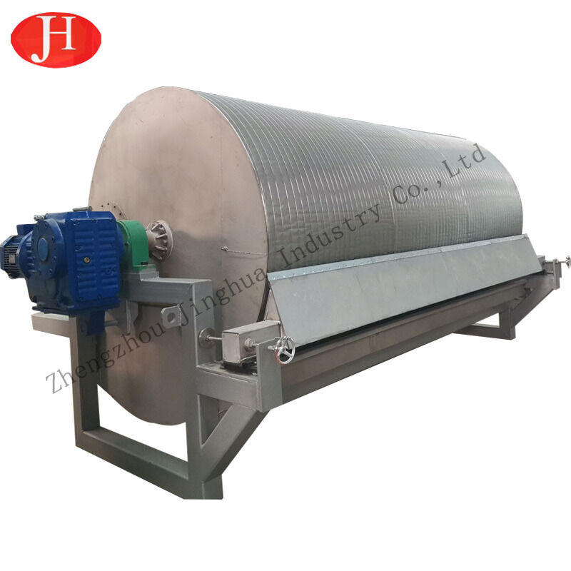 High Effective Sweet Potato Starch Machine Continuous Cleaning Milling Packing Processing Type Ensuring Starch Processing