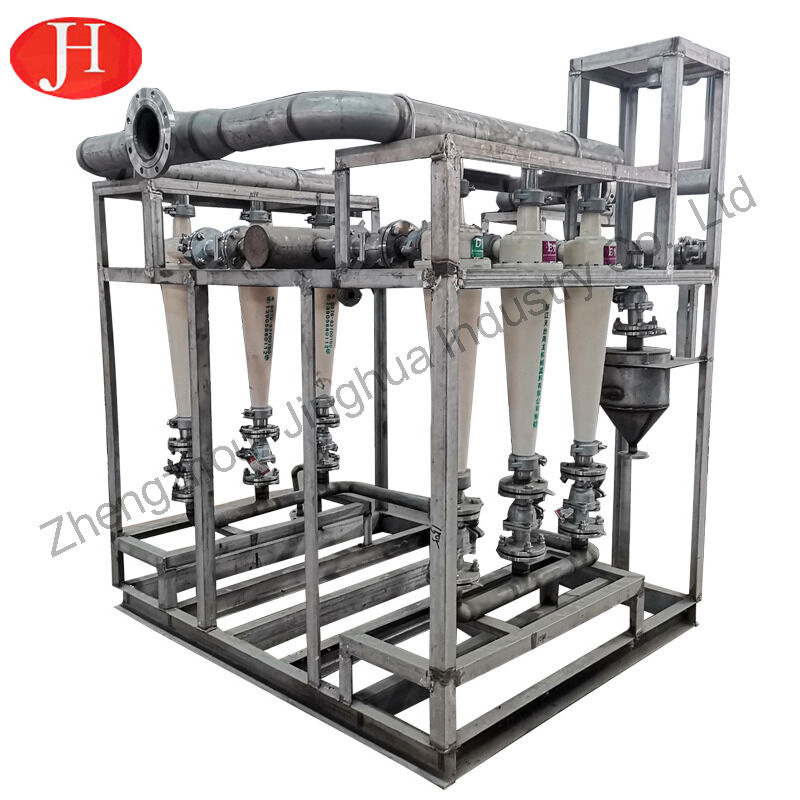 Super Fine Maize Flour Corn Starch Production Line Fully Automatic Food Processing Machine for Starch Extraction and Processing