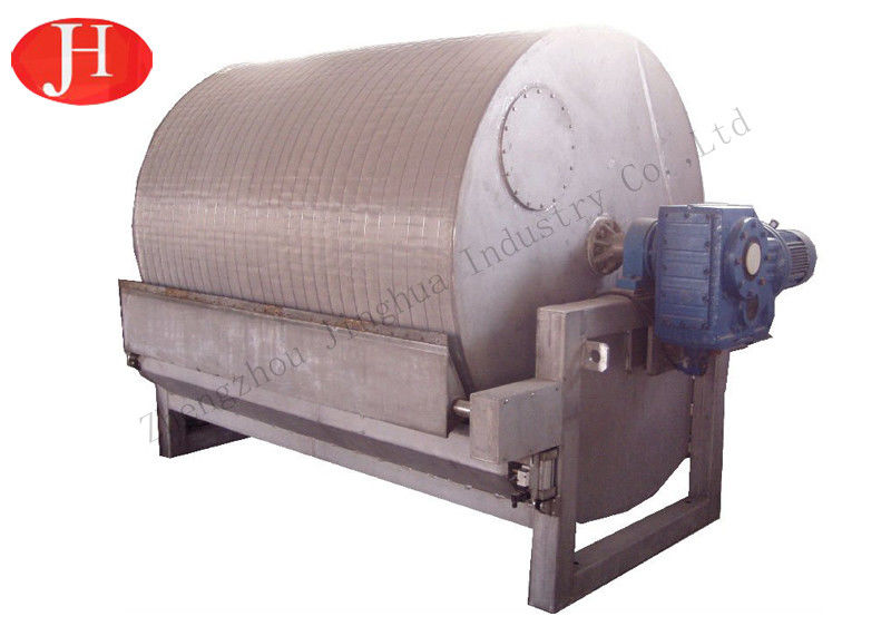 Compact Structure Vacuum Filter Dehydration Machine For Starch Processing Industry