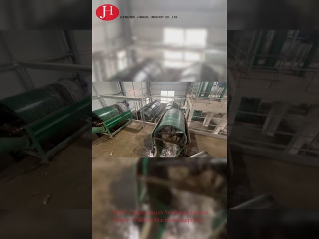 China Raw Material Paddle Cleaning Washing Machine for Starch Production for sale