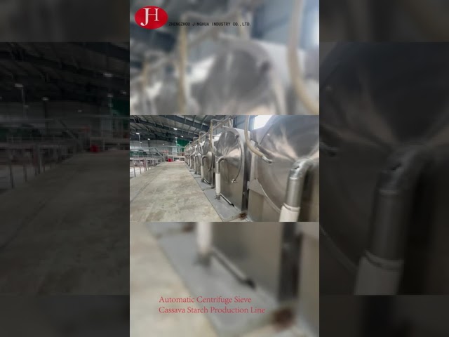 China Dehydration Centrifuge Sieve Potato Starch Making Machine for sale