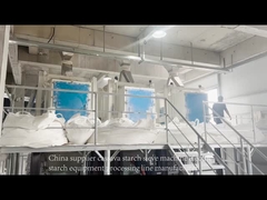 China supplier cassava starch sieve machine electric starch equipment processing line manufacturer
