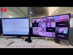 Automatic electric computer control system sweet potato starch production line