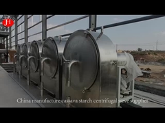 Food Industry Wheat Starch Machine With Stainless Steel Screen