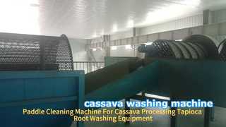 High Capacity Cassava Paddle Cleaning Machine