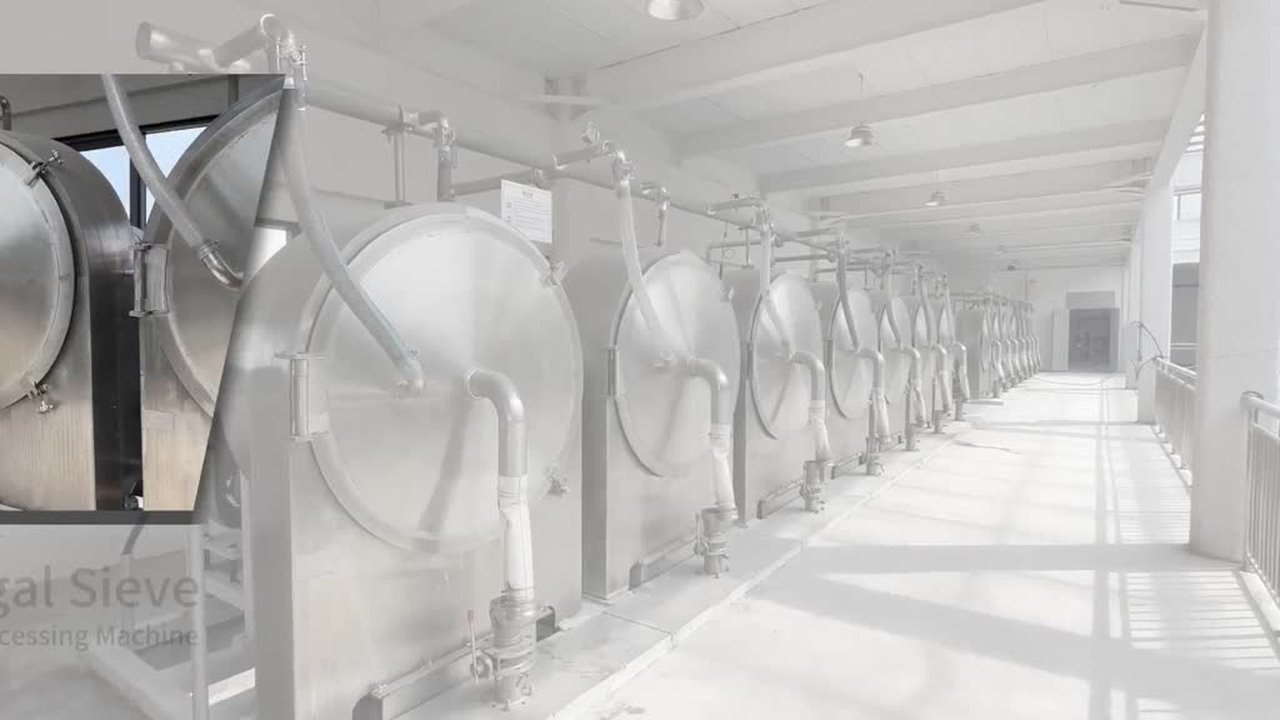 China Automatic Dried Potato Cassava Starch Slurry Centrifuge Sieve Equipment for sale