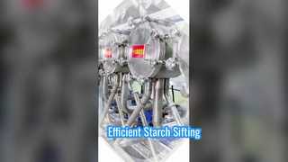 Starch Sifter Machine Food Processing Efficiency